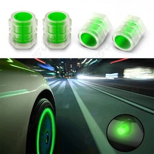 4pcs Car Motorcycle Bike Wheel Tire Tyre Valve Cap Neon LED Flash Rim Light Lamp