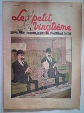 HERGE TINTIN PETIT VINGTIEME