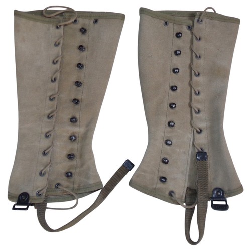Paire guêtres ww2 usa - us,