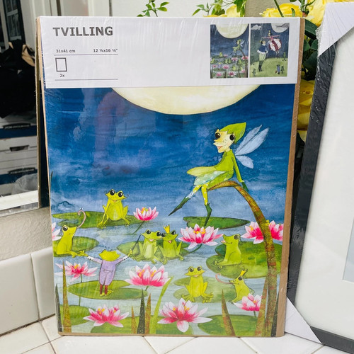 Ikea tvilling pond frog fairy - tvilling,