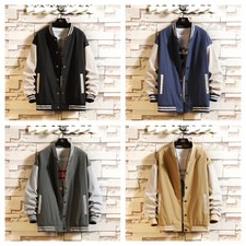 Veste baseball noir bleu gris