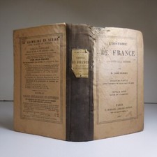 Histoire de France racontée à la jeunesse Lamé Fleury 1867 Paris Borrani N8155