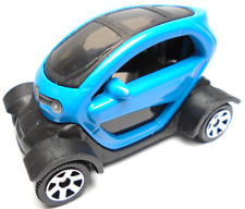 2022 MATCHBOX RENAULT TWIZY BLUE & BLACK 1:64 DIECAST 2" CAR WITH SILVER RIMS