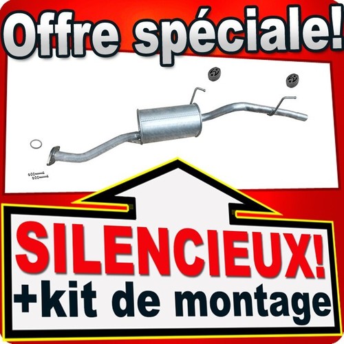 Silencieux arriere pour - silencieux,