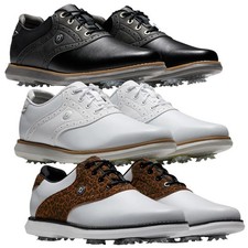 FootJoy Golf Imperméable Chaussures Femmes Traditions Léger Respirant FJ Dopés