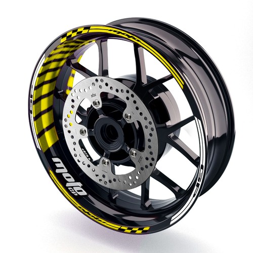 Gp02 wheel decal stickers - 17",