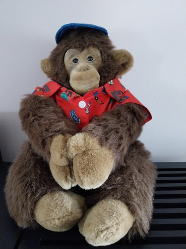 Vintage peluche singe - vintage,
