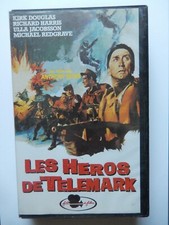 VHS LES HEROS DE TELEMARK avec