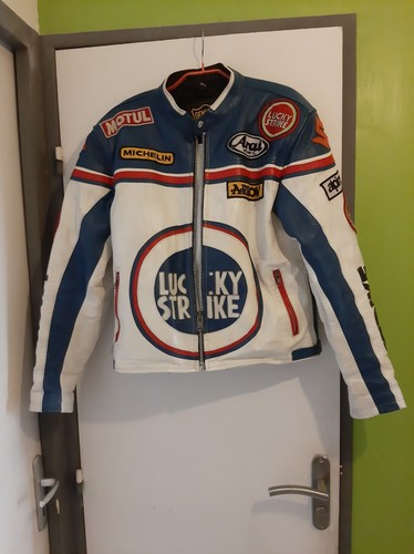 Blouson moto vintage cuir - moto,
