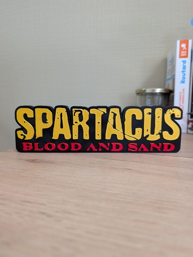 Plaque logo spartacus - plaque,