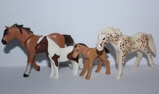 Playmobil lot of horses pony foal (ref: PL33)