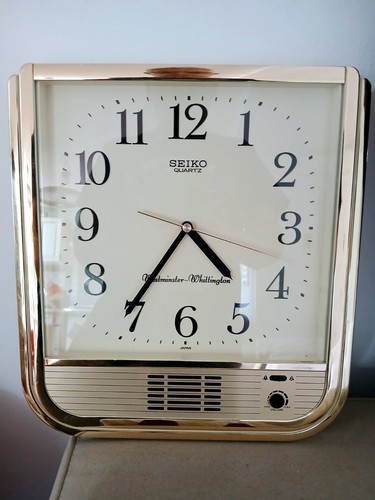 Horloge murale seiko - horloge, quartz