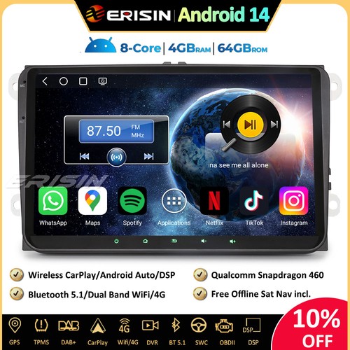 64go android 14 - 14, autoradio