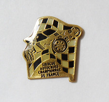 Pin's Sirugue autocross Championnat France St Vincent des Landes 44