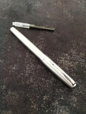 Stylo Plume Parker Sonnet Premier Acier Brossé & Attributs Chromés Fountain Pen 