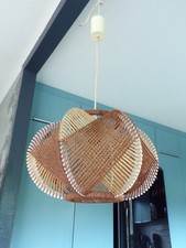 SUSPENSION CORDE VINTAGE scandinave DESIGN 60 70