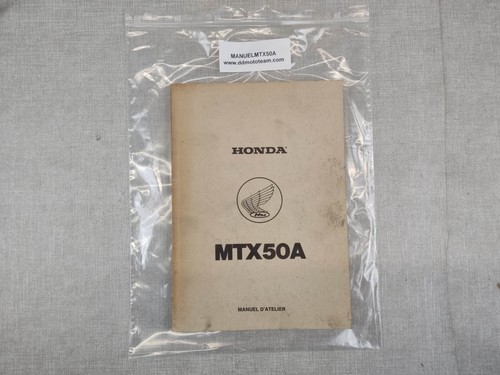 Manuel atelier honda - mtx, 50