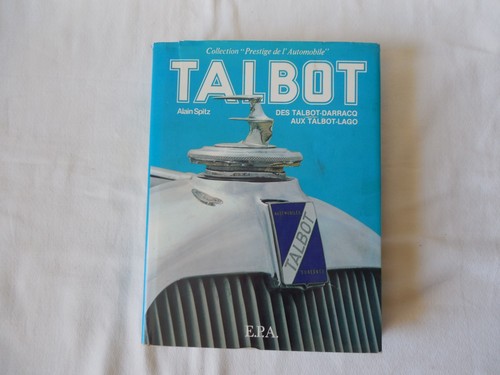 Livre talbot 1983 - livre, alain