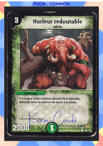 Hurleur redoutable bête 2004 - hurleur,