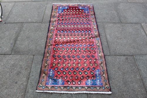 Tapis orient laine rouge - en,