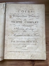 REICHA Antonin Cours de