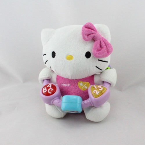 Peluche éducative chat - , hello