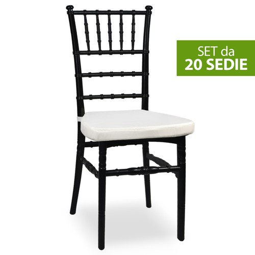 Lot chaises chiavarine - de, 20