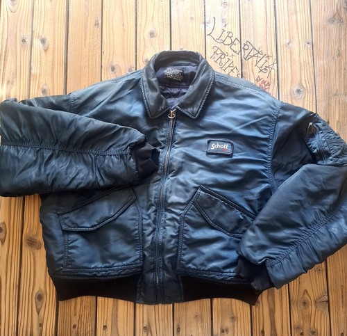 Vintage schott cwu flight - schott,