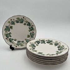 Vintage NIKKO Casual Living Tableware Greenwood Bread 7 Plates Japan
