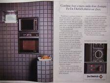1983 DIETRICH PRESS ADVERTISEMENT COMBINED MICROWAVE CLASSIC OVEN