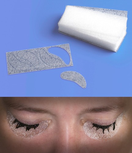 Yeux protection mousse - yeux, de