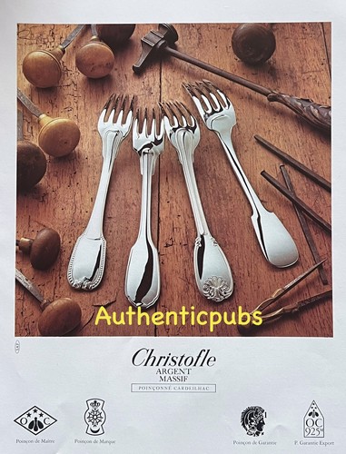 Publicite christofle - publicite,