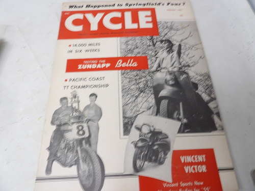 January 1955 cycle - january, magazine
