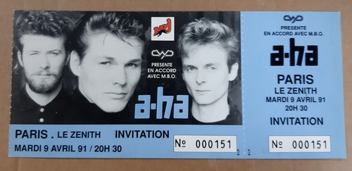 Ticket billet unused place - billet,