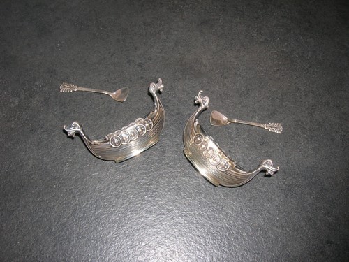 Salieres argent norvege - salieres,