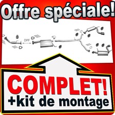 Échappement pour CHEVROLET CAPTIVA 2.0 VCDi 2006-2011 avec FAP +Tuyau Silencieux