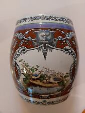 Sarreguemines U&C Water Fountain Part Sarreguemines Faience U&C Hunting