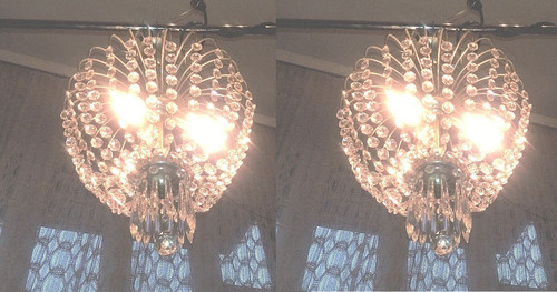 Couple lustres crystal - couple,