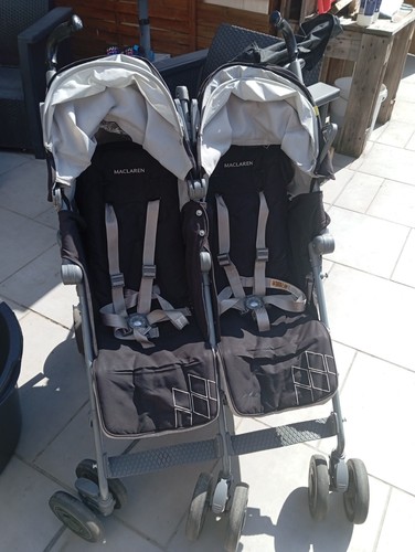 Poussette double maclaren - poussette,