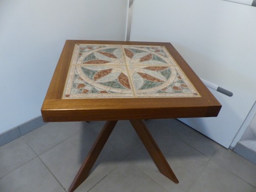Table basse carrée - , vintage