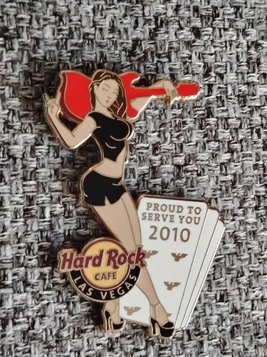 Pin girl hard rock cafe - pin,