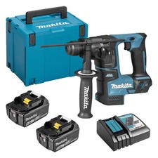 Perforateur SDS+ 18V LXT 17mm MAKITA - avec 2 batteries 18V 5.0Ah - chargeur