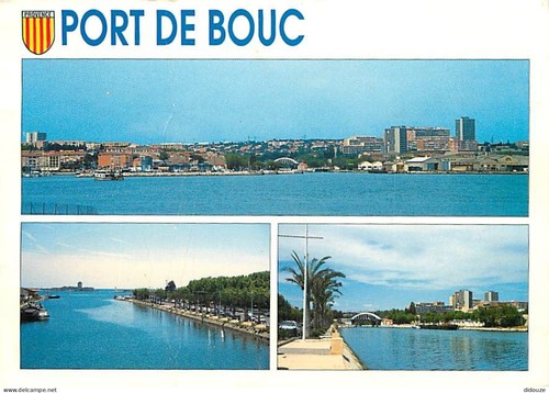 Carte postale port - port, de