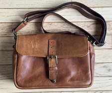 ONA The Bowery Camera Messenger Bag - Antique Cognac Leather used See details