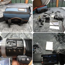 Sony HVR-A1U HDV 1080i MiniDV Camcorder w/ Accessories & Manual Powers On