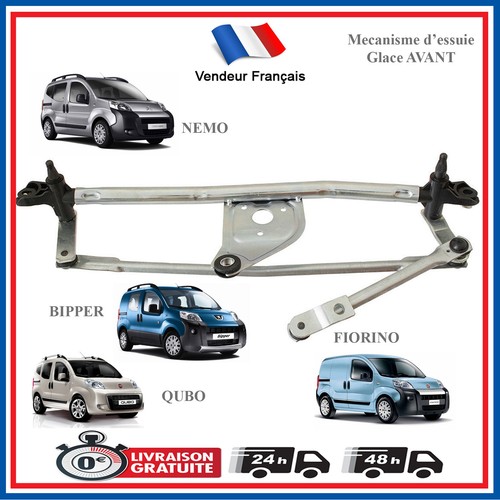 Bras essuie glace - pour, moteur