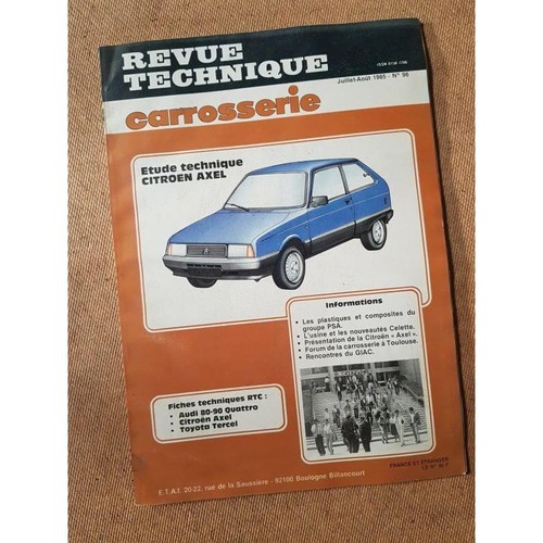 Technique carrosserie citroën - technique,