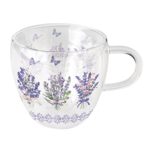 Tasse thé verre double - à,