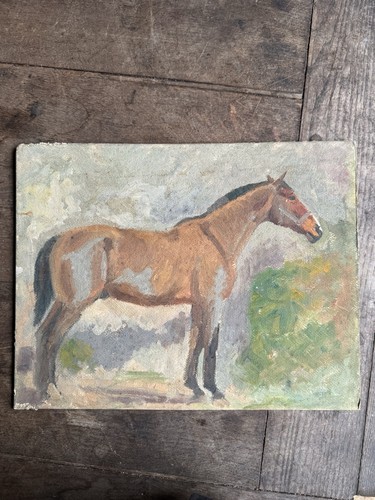 étude cheval peinture - cheval,