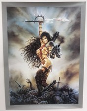 Heavy Metal FAKK 2 Poster By Luis Royo 1999 Kevin Eastman Metal Mammoth 18"x24"